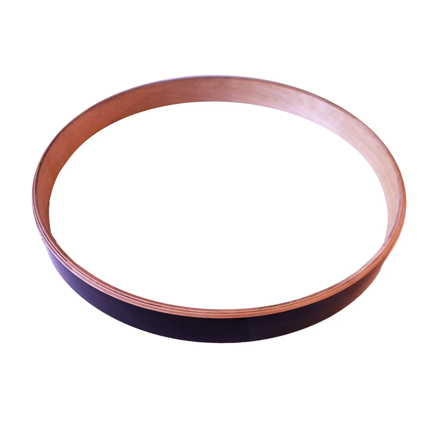 Fame Maple Std. 16" Bass Spannreifen, Schwarz, Holz, Ersatzteil Drum Shells