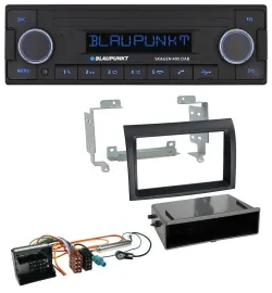 Blaupunkt DAB USB Bluetooth MP3 Autoradio für Citroen Jumper Quadlock 06-11 schw