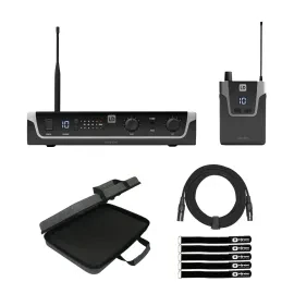 LD Systems U304.7 IEM Wireless In-Ear Monitoring Wireless System w Case Pack