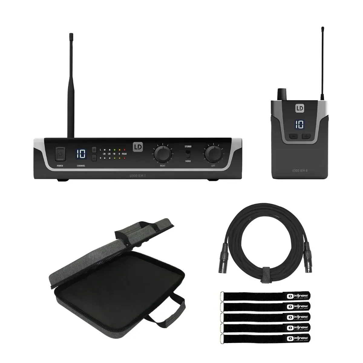 Система персонального мониторинга LD Systems LDS-U3047IEM(US)-PK с аксессуарами