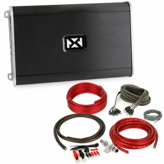 Усилитель мощности для авто NVX VAD10004, Class D, 4-Channel, 1000W RMS (набор: проводка Belva BAK44)