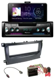 Автомагнитола Pioneer USB MP3 Bluetooth DAB для Ford Focus, C‑Max, Galaxy (с 2007), черная