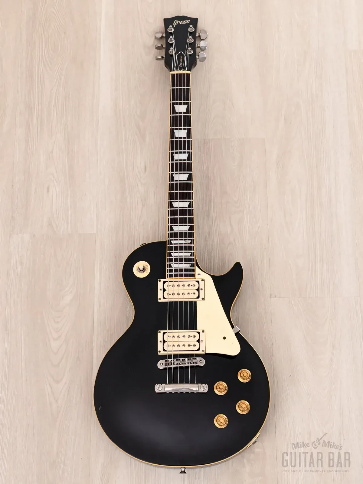 Электрогитара Greco EG800 Standard HH Black w/gigbag Japan 1979