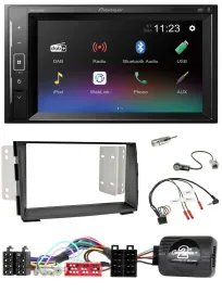 Pioneer DAB Lenkrad 2DIN Bluetooth USB Autoradio für Kia Venga 2010-2019
