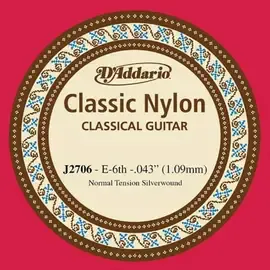 Струна 6-я для классической гитары D'Addario Classical  J2706 43