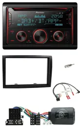 Pioneer 2DIN DAB Lenkrad Bluetooth USB CD Autoradio für Citroen Jumper 2008-2011