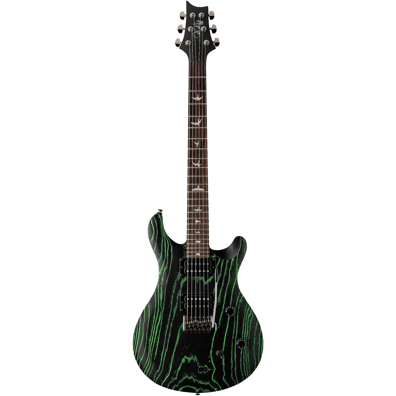 Электрогитара PRS SE Swamp Ash CE 24 Sandblasted Limited Edition Sandblasted Green с кейсом