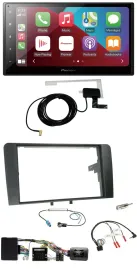 Pioneer USB Bluetooth DAB Lenkrad 2DIN Autoradio für Audi A3 8P 03-12 Bose Aktiv