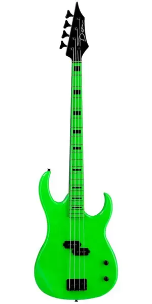 Бас-гитара Dean Guitars Custom Zone Nuclear Green