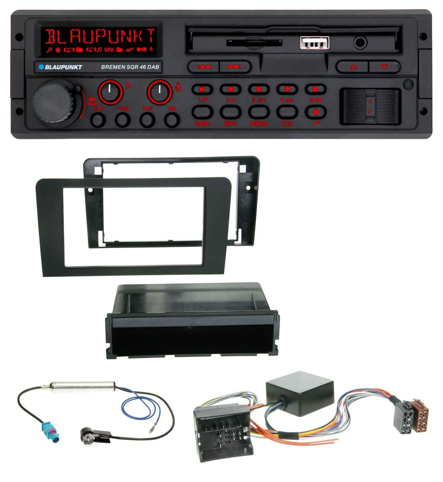 Blaupunkt SD MP3 USB Bluetooth DAB Autoradio für Audi A3 8P 06-12 Symphony Infin