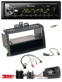 Автомагнитола Pioneer для Hyundai i20 (2009–2011) Bluetooth, USB, DAB, поддержка кнопок на руле, черный