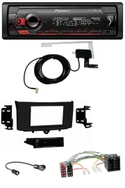 Pioneer DAB USB MP3 Bluetooth Autoradio für Smart ForTwo (2010-2015)