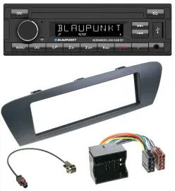 Blaupunkt USB DAB MP3 Bluetooth Autoradio für Renault Scenic (ab 12) - grau