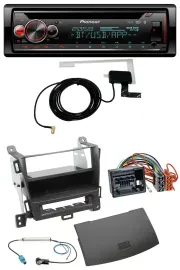 Pioneer DAB CD MP3 USB Bluetooth Autoradio für Opel Zafira Tourer ab 12 jet blac