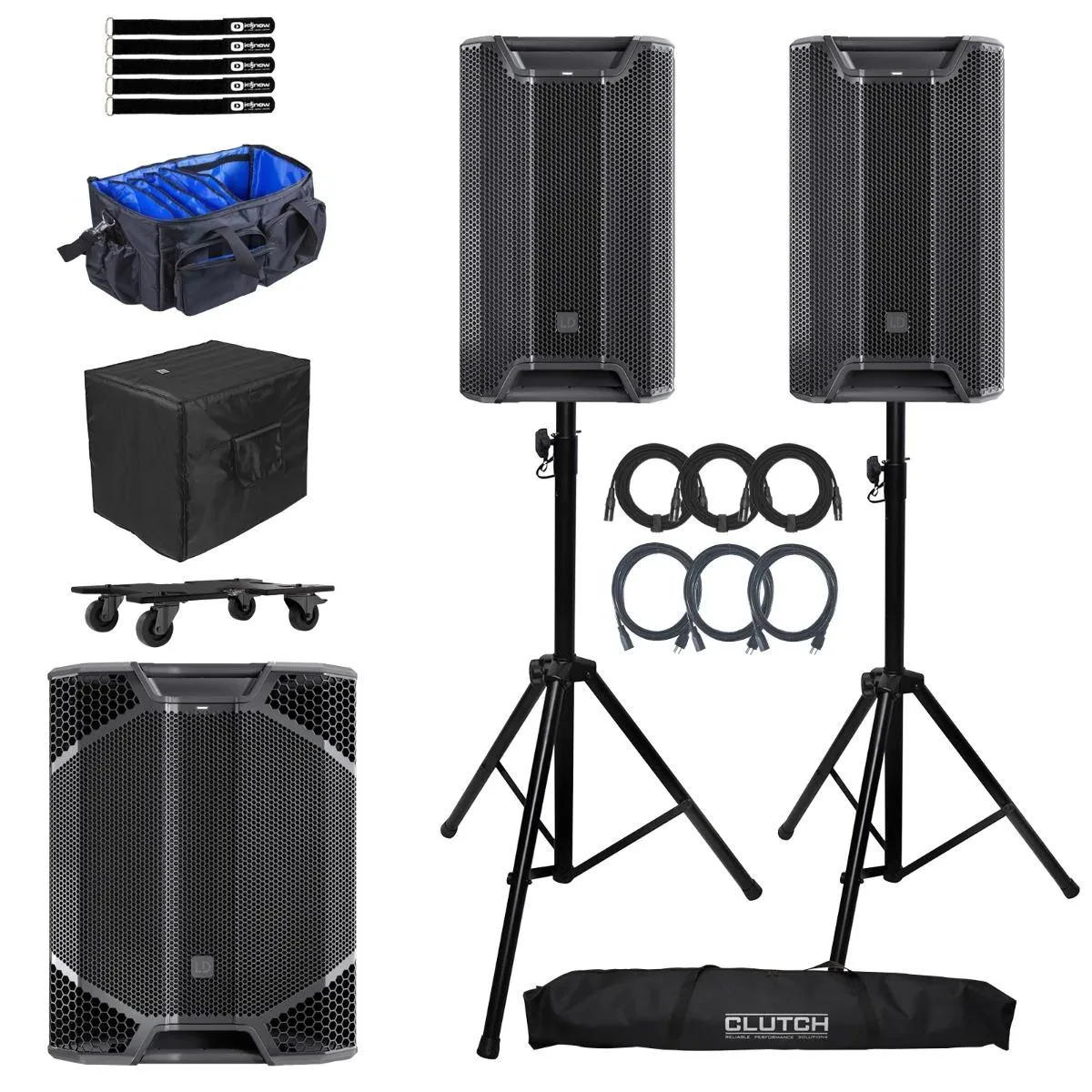 Активная акустическая система LD Systems ICOA PRO 12 A 12" (набор, 2 шт.) с сабвуфером 21"