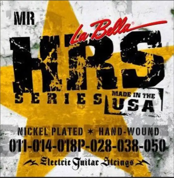 Струны для электрогитары La Bella HRS-MR Nickel Electric 11-50