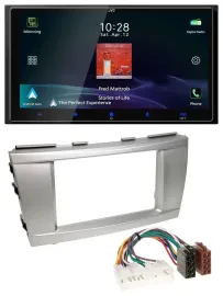 JVC USB Bluetooth 2DIN DAB MP3 Autoradio für Toyota Camry (2006-2011)