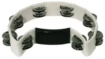 Тамбурин  Gewa Jingle wreath Half moon White полукруглый