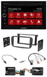 Blaupunkt Lenkrad DVD Bluetooth DAB 2DIN USB Autoradio für Ford Galaxy Focus C-M