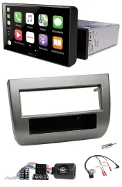 Pioneer Bluetooth Lenkrad DAB USB Autoradio für Lancia Y 843 2005-2011 anthrazit