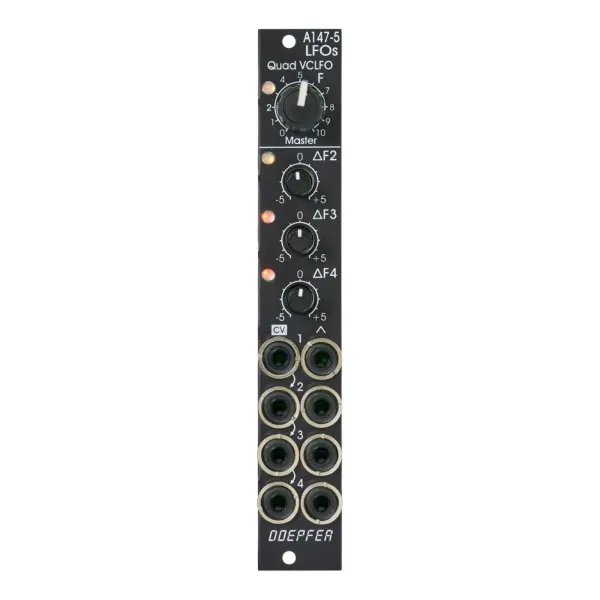 Модульный студийный синтезатор Doepfer A-147-5V Quad VC LFO Vintage Edition