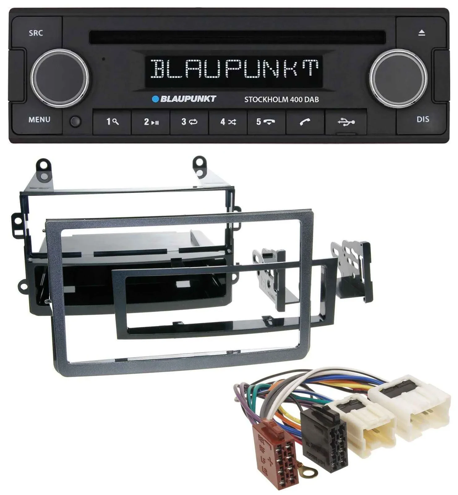 Blaupunkt MP3 Bluetooth DAB CD USB Autoradio für Nissan 350Z (ab 2006)