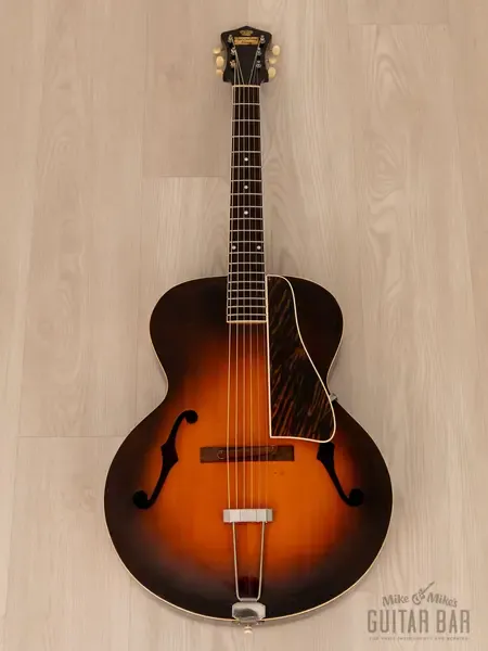 Акустическая гитара Recording King M-3 Gibson-Made Pre-War Carved Top Archtop w/ Case 1940