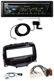 Автомагнитола для Toyota Aygo (2014–2021) Pioneer MP3, AUX, CD, USB, DAB