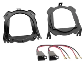 Lautsprechereinbauset für Opel Corsa (B C) Tigra 130 mm Ablage