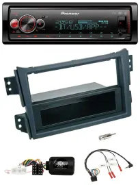Pioneer Bluetooth USB Lenkrad DAB Autoradio für Opel Agila B Suzuki Splash 2008-