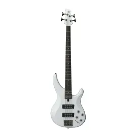Yamaha TRBX304 4 String Electric Bass Guitar (White)
