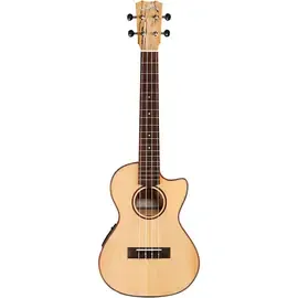 Укулеле Cordoba 24T-CE Spruce Spalted Maple Cutaway Tenor Acoustic-Electric Ukulele с подключением