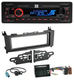 JBL AUX MP3 USB Bluetooth SD Autoradio für Mercedes GLK (2008-2012)