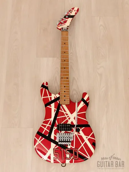 Электрогитара ESP EVH Frankenstrat 5150 VH-250 H Striped w/gigbag Japan 1990s