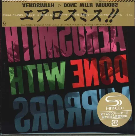 AEROSMITH - Done With Mirrors (CD, Japan)