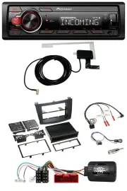 Pioneer USB Lenkrad DAB Bluetooth Autoradio für Mazda 3 2009-2013 analog