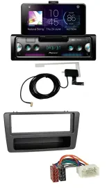Pioneer DAB Bluetooth MP3 USB Autoradio für Honda Civic 01-03 man. Klima anthraz