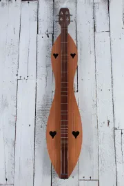McSpadden Standard Dulcimer 4 String Flathead Hourglass Dulcimer with Gig Bag