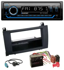 Автомагнитола для Mercedes SLK (R171, 2004-2011) Blaupunkt Bluetooth, USB, DAB, MP3