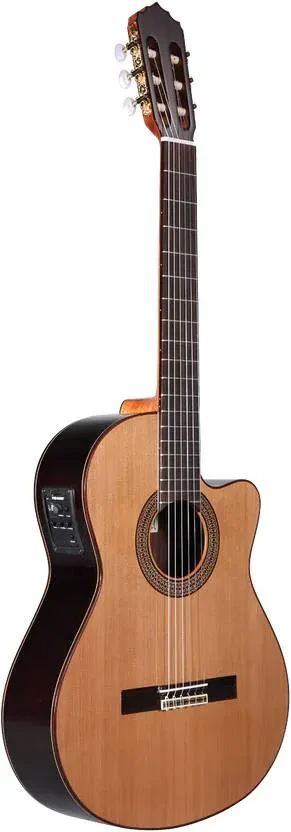 Электроакустическая гитара ALTAMIRA N300CE+ классическая, верхняя дека — массив кедра