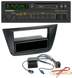 Автомагнитола Blaupunkt USB, DAB, Bluetooth, MP3 для Seat Toledo/Altea (с 2005), черная