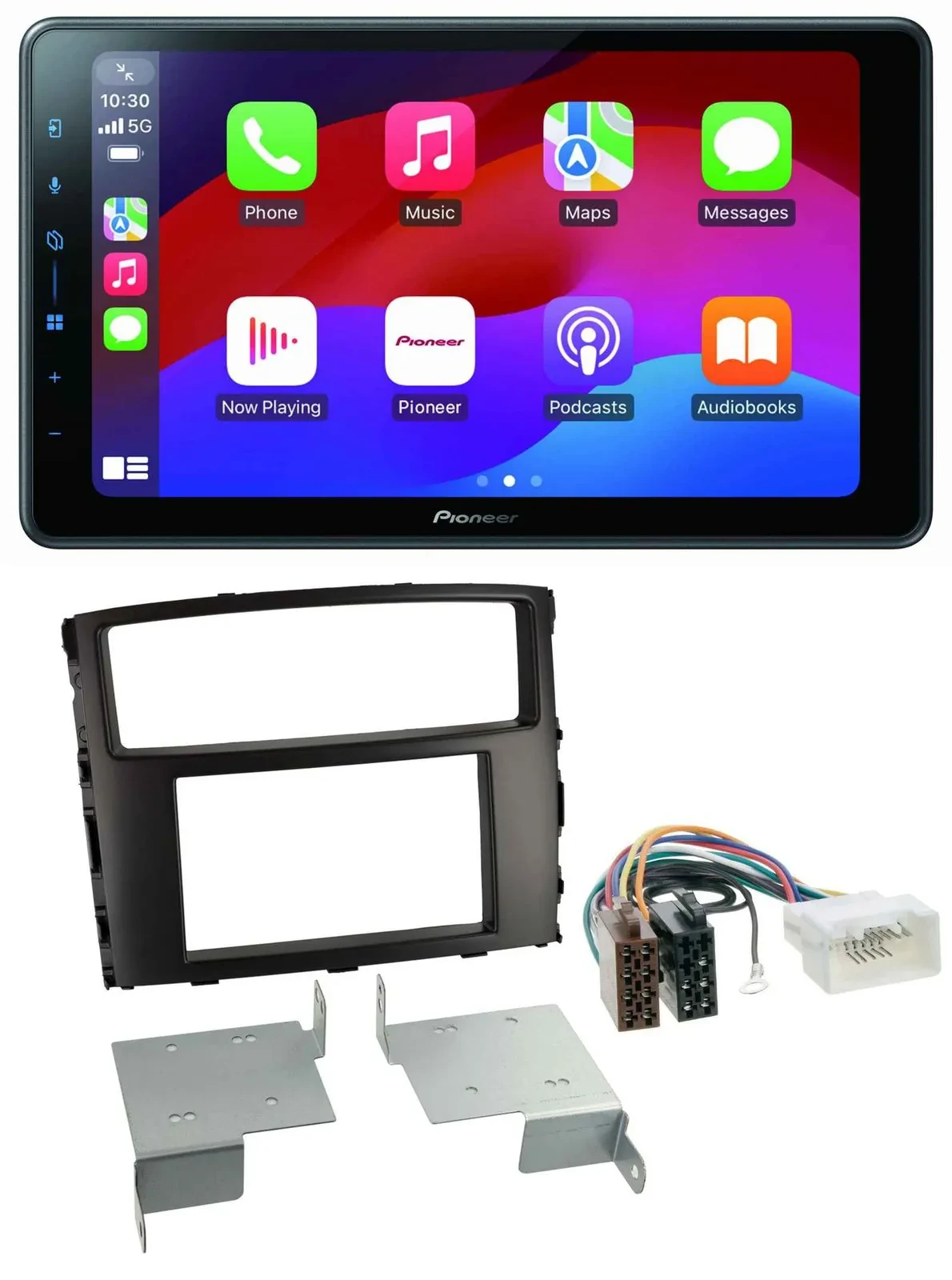 Pioneer Bluetooth 2DIN USB MP3 DAB Autoradio für Mitsubishi Pajero Shogun ab 14