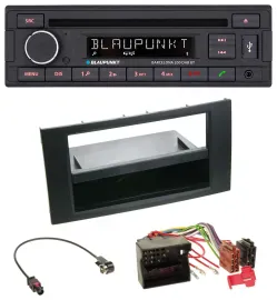 Автомагнитола Blaupunkt USB DAB CD Bluetooth MP3 для Ford Focus/Fiesta 2004–2008 черный