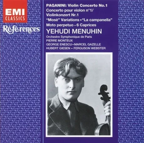 YEHUDI MENUHIN - Paganini: Violin Concerto, Caprices (CD)