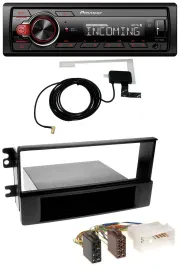 Pioneer USB MP3 DAB Bluetooth Autoradio für Kia Sportage (ab 2005)