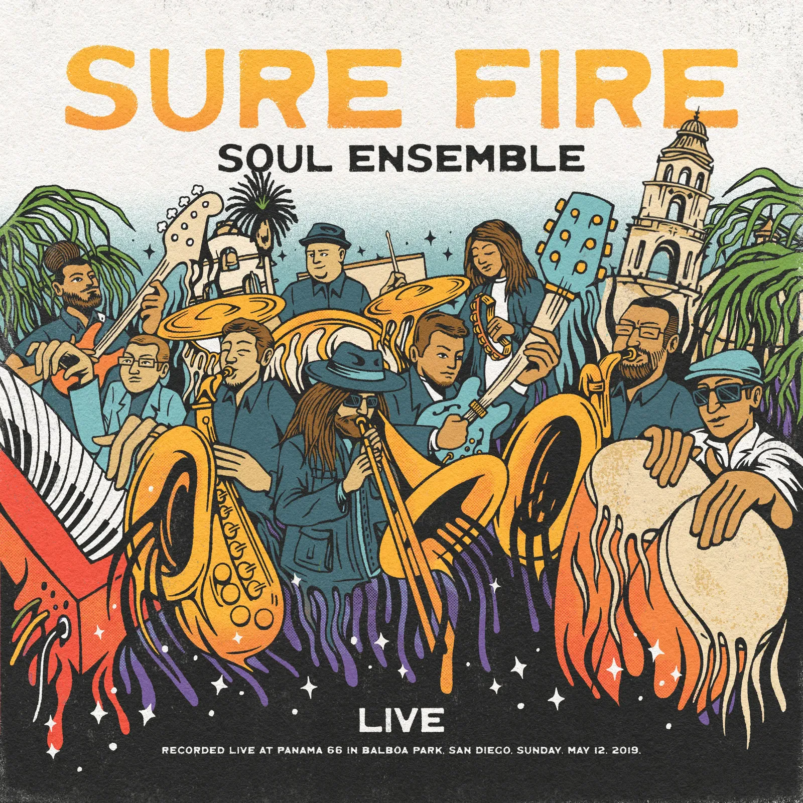 Виниловая пластинка The Sure Fire Soul Ensemble – Live at Panama 66 2023