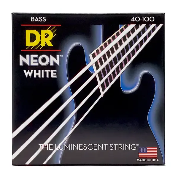 Струны для бас-гитары DR Strings HI-DEF NEON DR NWB-40, 40 - 100