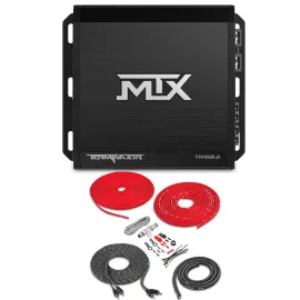 MTX TN1502 Class‑D 2‑Channel Full‑Range Amplifier + Amp Kit
