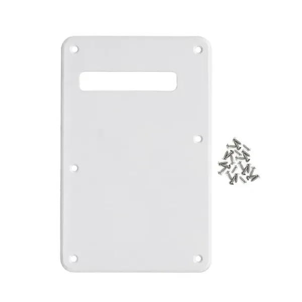 Задняя крышка для гитарной деки FLEOR M00647-3 White