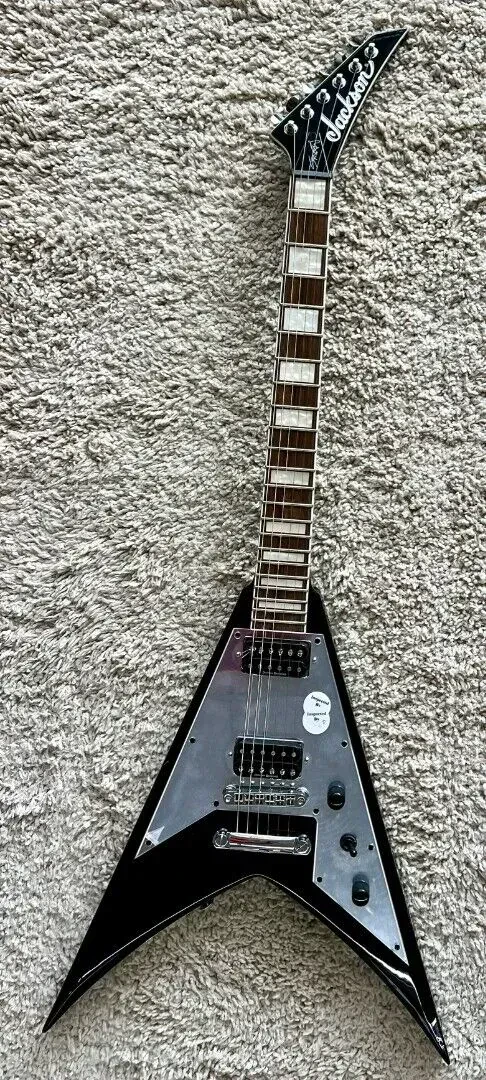 Jackson X Series Scott Ian Signature KVXT Electric Guitar, Gloss Black Finish